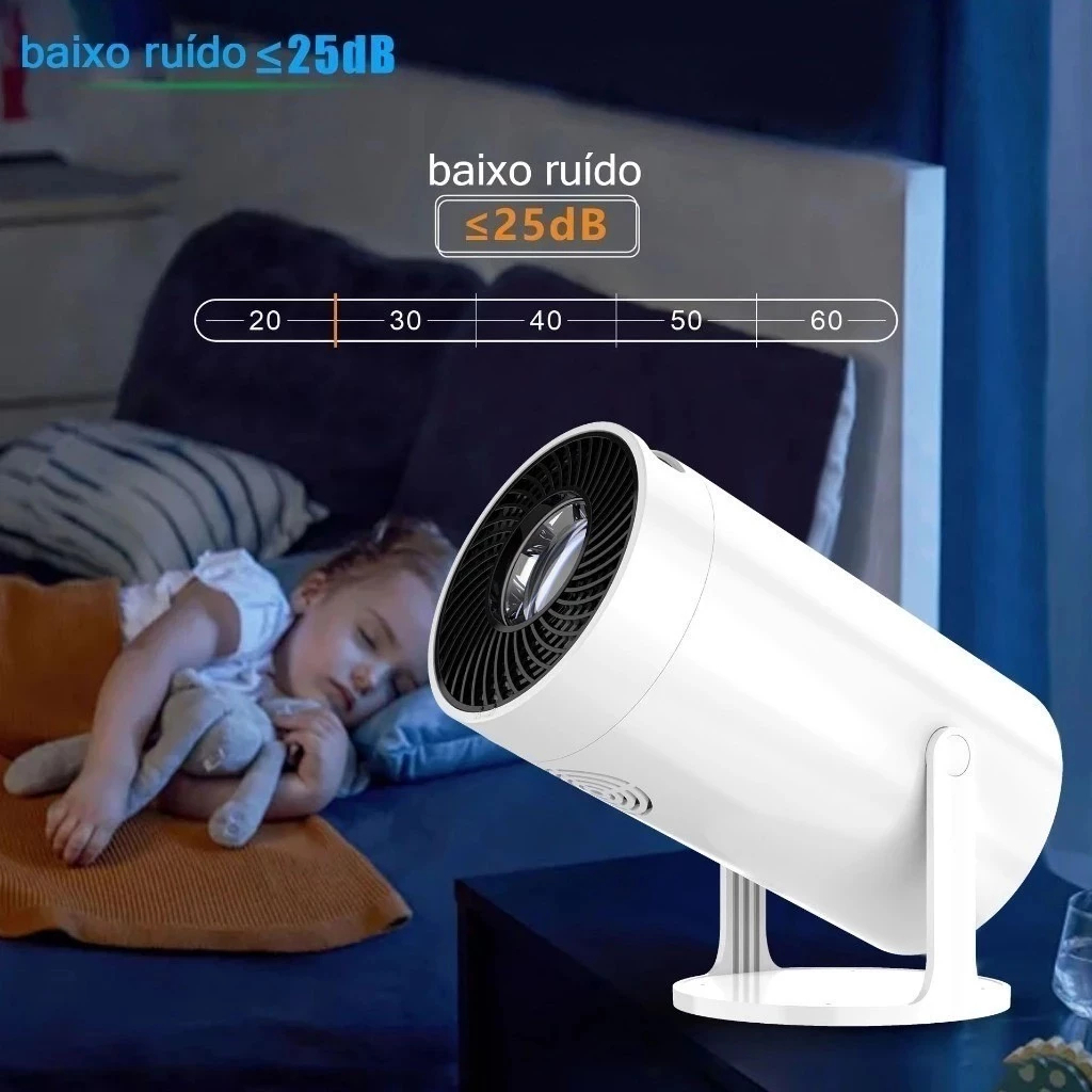 Projetor 4K HD Telefone de 150 polegadas, TV B0x, Xbox, PS, PC, Wifi HY300 Pro Magcubic Enviar Agora